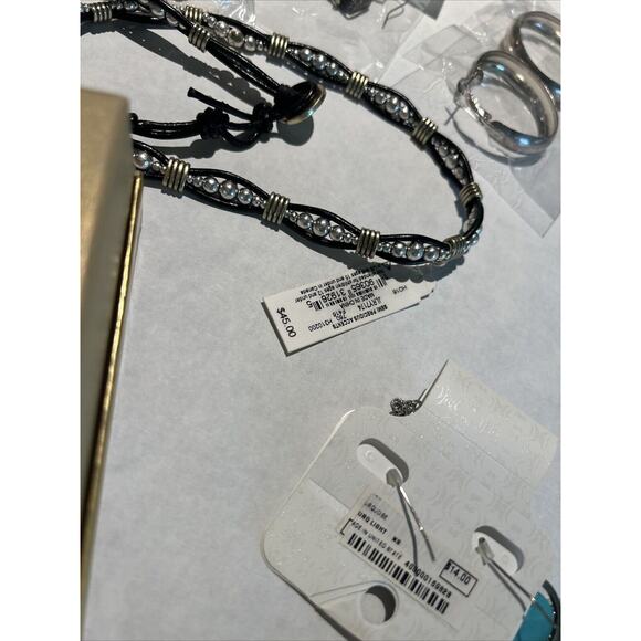 New Costume‎ Fashion Jewelry Lot Of Mixed Toned Colorful w Lucky, Pearl NOS Vntg - Picture 8 of 9